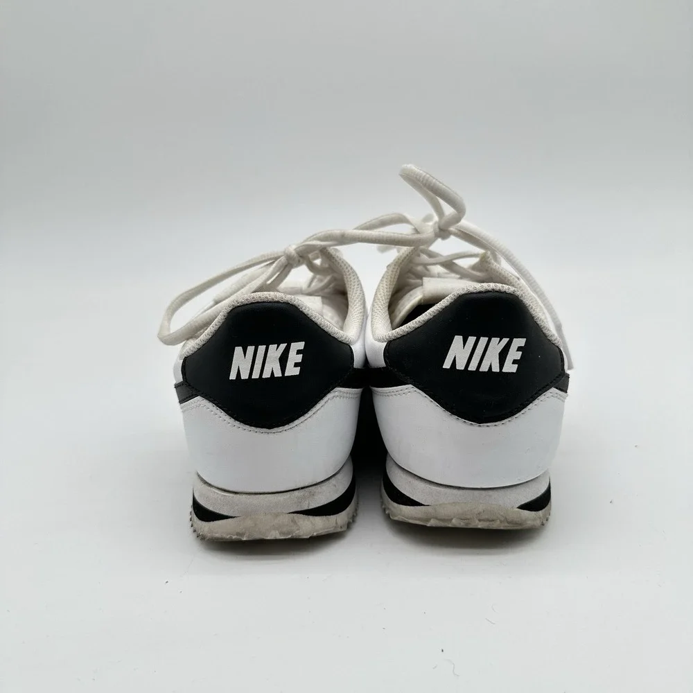 Nike Cortez Sneakers‎ Youth Size 6.5 White Black Streetwear Wedding Nostalgia